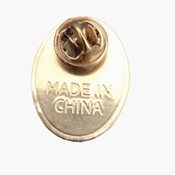 Dillards Snowman Pinback Pin Brooch Vintage Christmas Holiday Jewelry 2003 - Picture 3 of 3